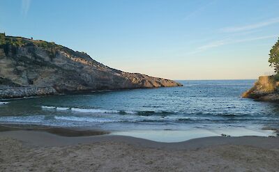 Sandy beach in Llanes, Spain. Unsplash:Ivan Garcia Fernandez