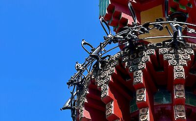 Tower of El Capricho de Gaudi, Comillas, Spain. Unsplash:Iker Puyalto