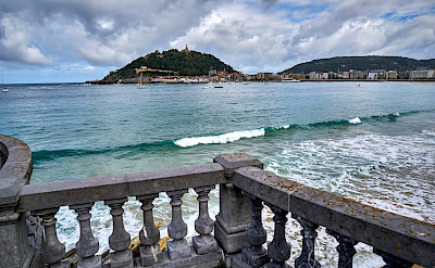 Taking in the view in San Sebastian, Basque Country, Spain. Photo by Patrick Hickey.