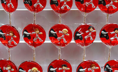 Pamplona's lollipops, Basque Country, Spain. Flickr:Steven dosRemedios