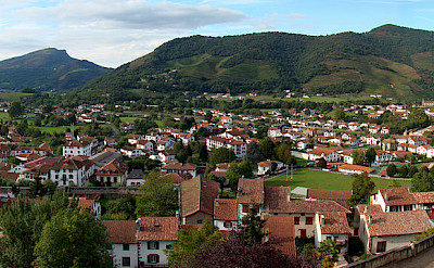 At the foot of the Pyrenees is St-Jean-pied-de-Port in the Pyrénées-Atlantiques department of southern France. Wikimedia Commons:Bjorn Christian Torrissen