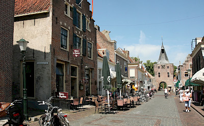 Biking through Elburg, Gelderland, the Netherlands. Flickr:bert knottenbeld
