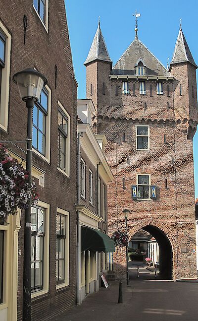 City Gate in Hattem, Gelderland, the Netherlands. CC:Michielverbeek