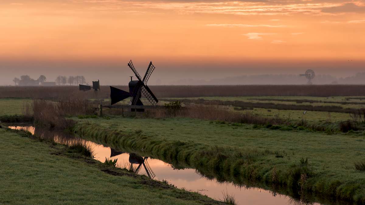 Sunrise at Zaanse Schans