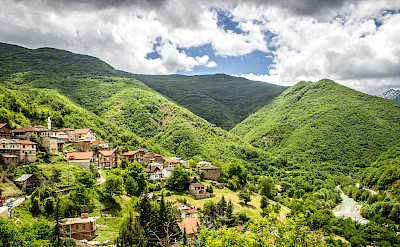 Jance village in Mavrovo National Park, Mavrovo, Macedonia. Photo via Flickr:Marjan Lazarevski