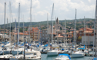 Muggia is the only Italian port town in Istria. Flickr:Chiaramarra
