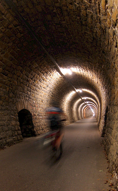 Biking the Parenzana and its tunnels through Italy, Slovenia and Croatia. Flickr:cpandmd