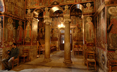 Inside an Eastern Orthodox Monastery. ©TO