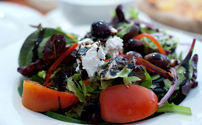 The famous Greek salads! Flickr:Alfred Low