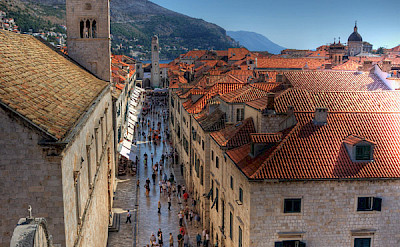 Old Town in Dubrovnik, Dalmatian Coast, Croatia. Flickr:Michael Caven