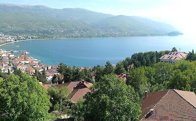 Ohrid Lake & Ohrid, Albania. CC:Alexander Vujadinovic 
