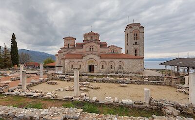 Iglesia_de_San_Pantaleón in Ohrid on Lake Ohrid, Macedonia. CC:Diego Delso
