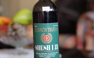 Albanian wine! Flickr:Tobias Michaelsen