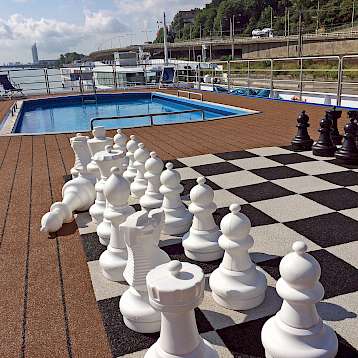 MS Carissima - Sundeck | MS Carissima | Bike & Boat Tours