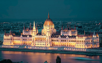 Hungarian Parliament Building in Budapest, Hungary. Flickr:Keith Yahl