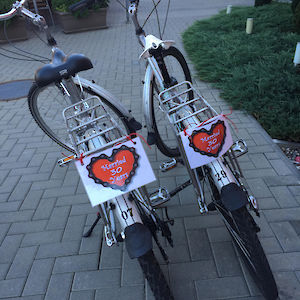 Bicycles with Hearts
