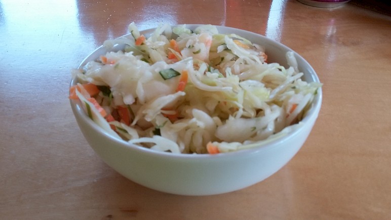 Wonderful cole slaw