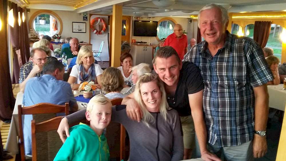 New friends are made on a bike and boat tour