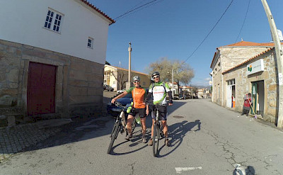 Hennie biking the Douro Valley Bike Tour.