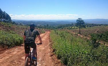 Passeio de bicicleta e safari na África do Sul
