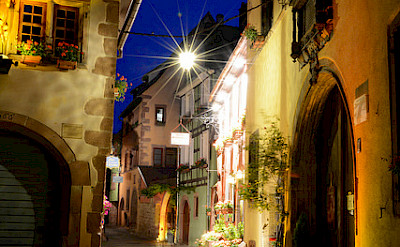 Evening stroll in Riquewihr, Alsace. France. Flickr:Pug Girl