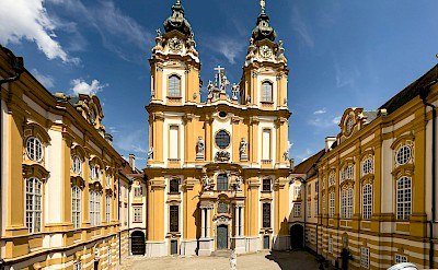 Melk Abbey in Austria. unsplash@AndreasWeiguny
