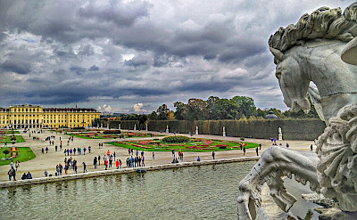 Summer residence of the Hapsburgs was Schönbrunn Palace, Vienna, Austria. Flickr:r chelseth