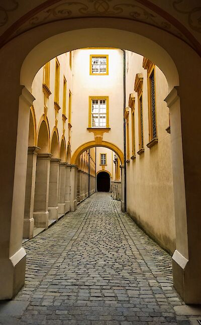 Melk Abbey in Melk, Austria. Unsplash:Random Person
