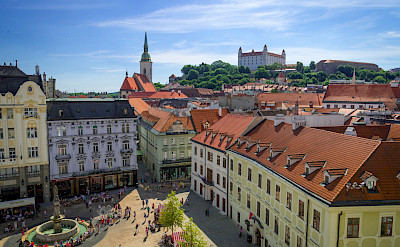 Old Town in Bratislava, Slovakia (optional extension). CC:Rob Hurson