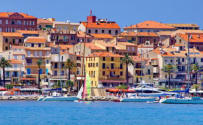 Port in Calvi, a gem on Corsica, France. Photo via Flickr:pascal POGGI 