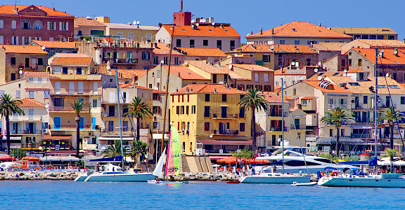 Port in Calvi, a gem on Corsica, France. Photo via Flickr:pascal POGGI 42.570499, 8.756825