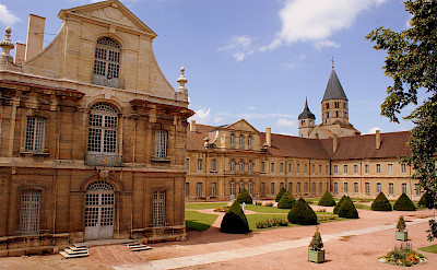 Abbaye de Cluny in Burgundy, France. Flickr:Olivier Duquesne 46.43436439826602, 4.659092007512493