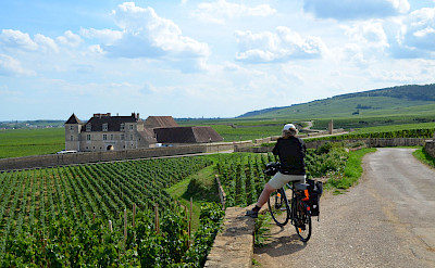 Sightseeing en route. Burgundy, France.