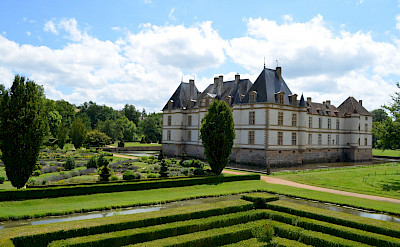 Great châteaux in Burgundy, France.