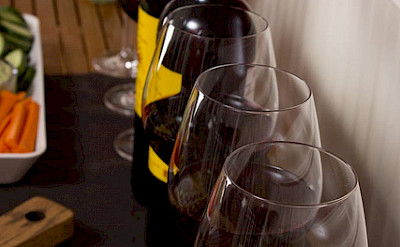 Burgundy is known for producing both red and white wines, most notably Pinot Noirs and Chardonnays. Flickr:dinnerseries
