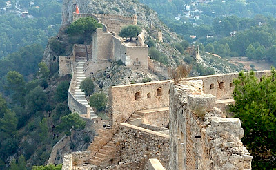 Chateau en Espagne in Xativa, Spain. Photo via Flickr:Olivier Bacquet 
