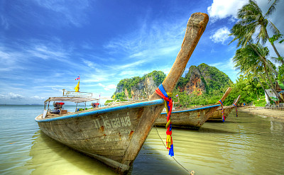 Krabi on the Phang Nga Bay, Thailand. Photo via Flickr:Mike Behnken