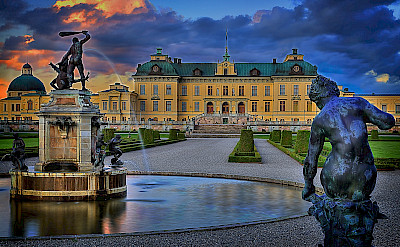 Drottningholm Palace built on Lovön Island is one of Sweden's Royal Residences. Flickr:Tobias Lindman 