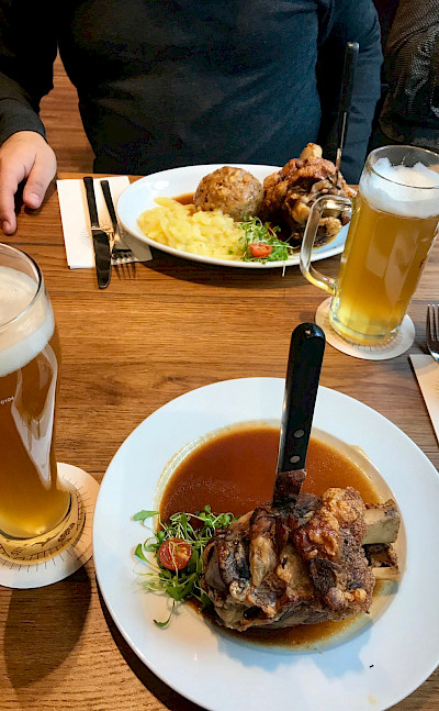 Typical German meal in Ulm, Bavaria, Germany. Photo via Flickr:Andrew