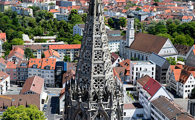 Ulm has the world's tallest church steeple at Ulm Minster, and is also the birthplace of Albert Einstein. Photo via Flickr:Alessandro Caproni