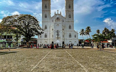 Valarapaadam Church, Kochi bike tour, India. Unsplash@Nirmal Joshy