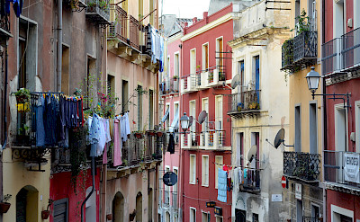 Everyday life in Cagliari, Sardinia, Italy. Photo via Flickr:Simon Blackley