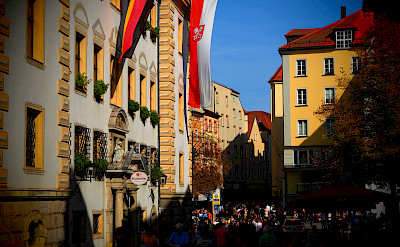 Kohlenmarkt in Regensburg, Germany. Flickr:Stefan Jurca
