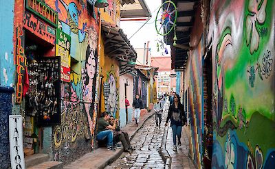 La Candelaria in Bogotá, Colombia. Flickr:Pedro Szekely