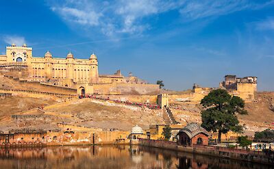 Bridge to the Amber Fort, Jaipur. Unsplash@Getty Images