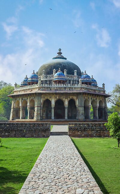 Gardens of Humayun&rsquo;s tomb, Delhi. Unsplash@Miheer Tewari