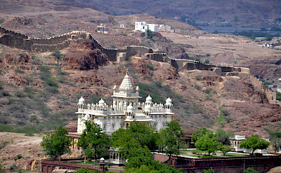Palace in Jodhpur, Rajasthan, India. Photo via Flickr:pegatina