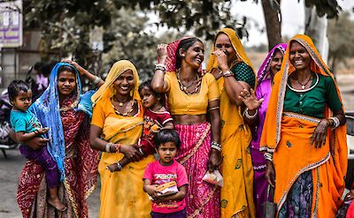 Local women of Jodhpur. Unsplash@Varun Gaba