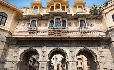 Ornate architecture of Udaipur. Unsplash@Rahul Upadhyay