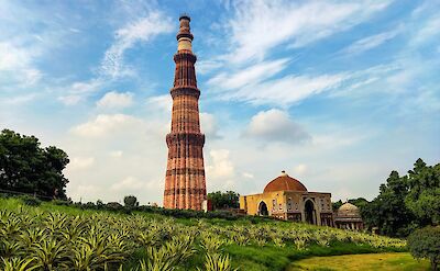 Qutub Minar, Delhi. Unsplash@Aamir Ahmad